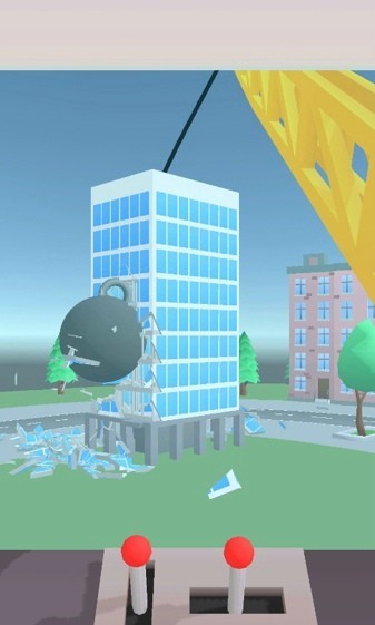大楼破碎球游戏