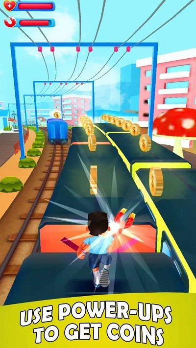 地铁跑酷休闲冲浪者游戏