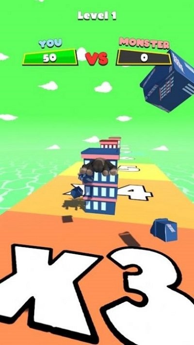 掰手腕跑酷小游戏(arm wrestle simulator)