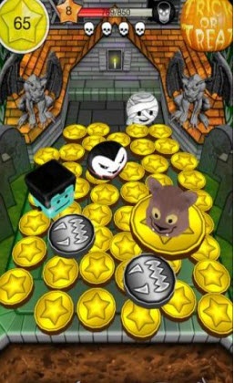 万圣节推币机游戏 万圣节推币机