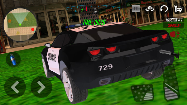 警察城市追捕游戏