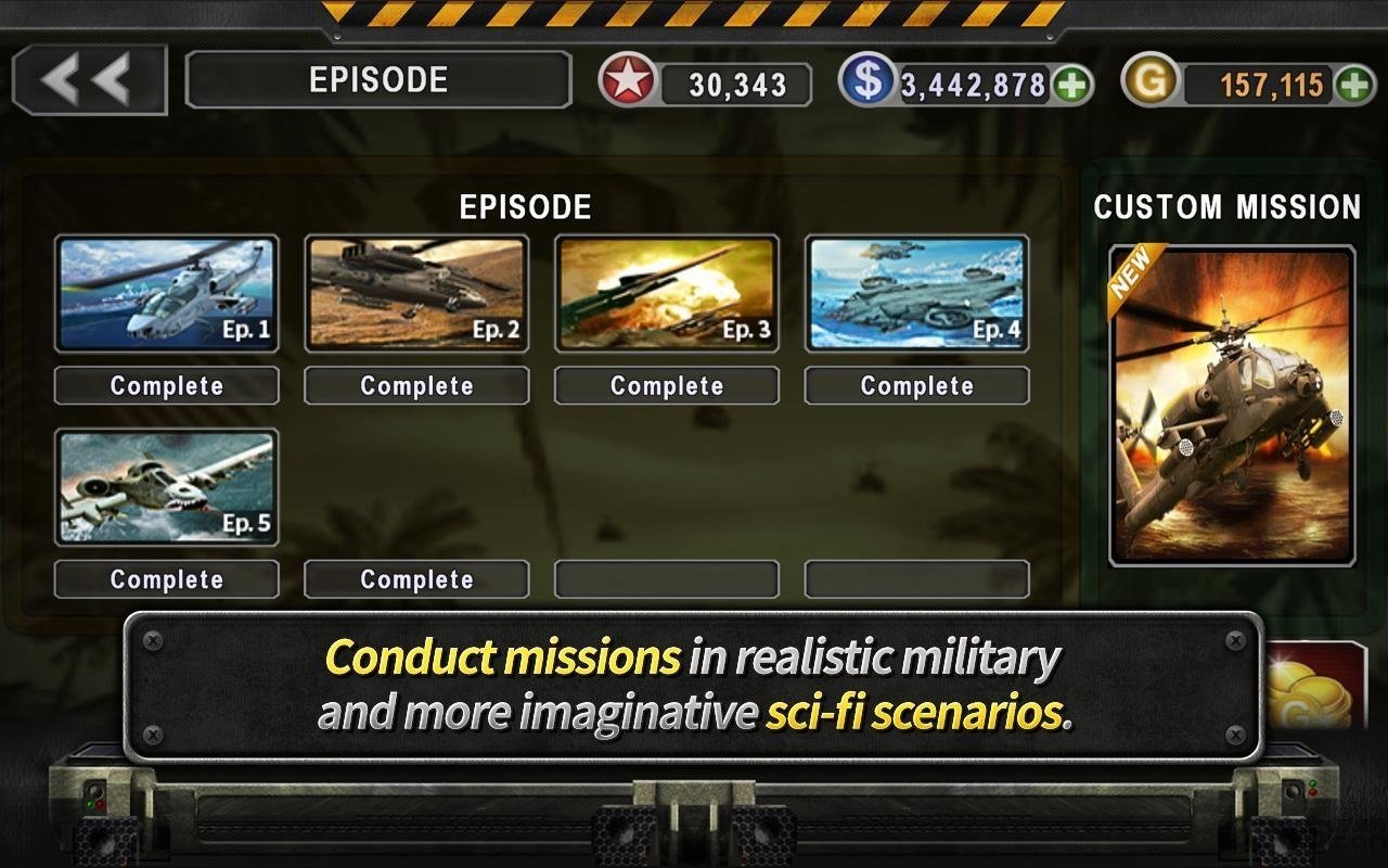 3D炮艇战直升机旧版本破解版