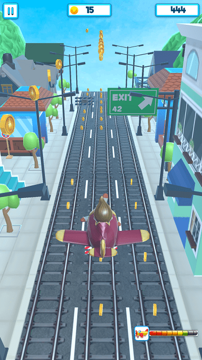 跑酷小能手游戏