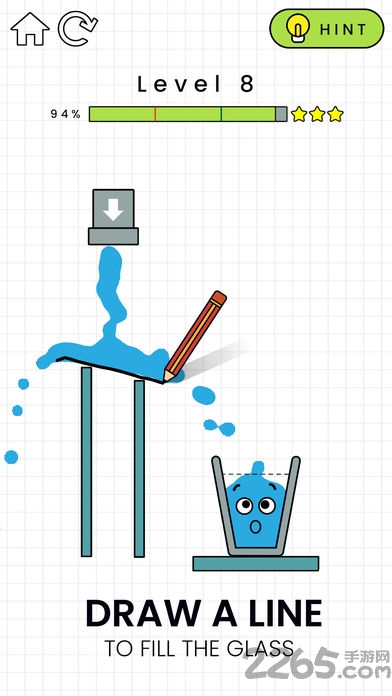 快乐玻璃杯无限金币版