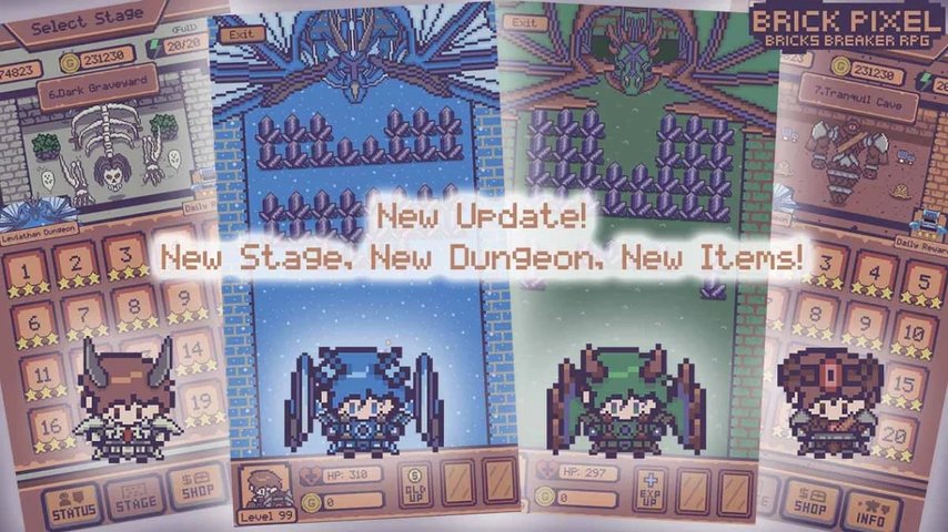 像素砖块rpg游戏