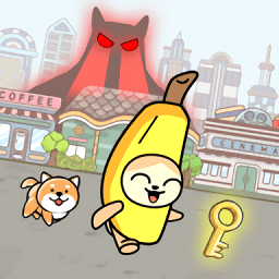 香蕉猫跑酷世界之旅游戏(banana cat run world travel)