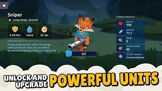 野性激斗游戏(wildwars tactics)