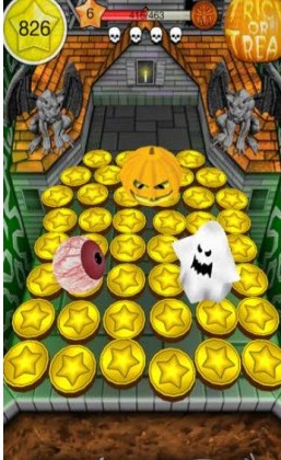 万圣节推币机游戏 万圣节推币机