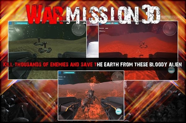 战争使命3d外星团队攻击宇宙