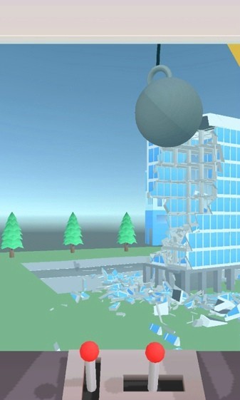 大楼破碎球游戏