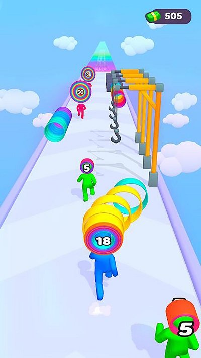 小怪物跑酷游戏