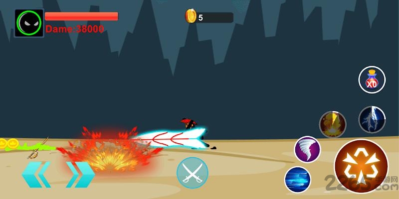 火柴人格斗不朽战士手机版