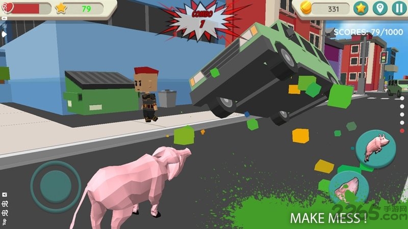 疯狂猪猪模拟器游戏
