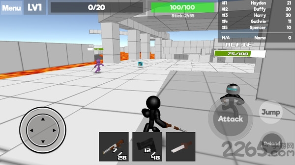 火柴人大逃杀吃鸡战无限金币版