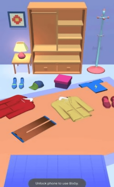 叠衣整理游戏(clothfolding)