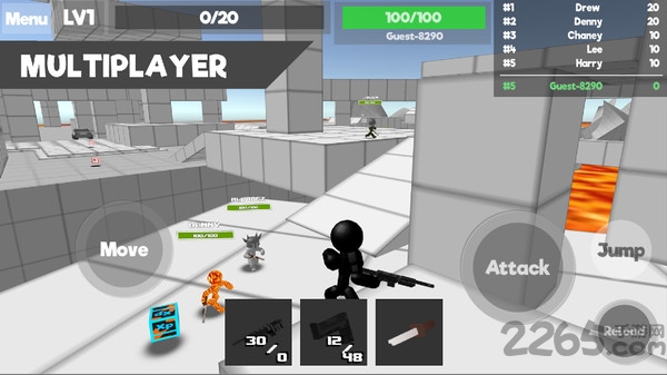 火柴人大逃杀吃鸡战单机破解版 火柴人大逃杀吃鸡战破解版下载安装