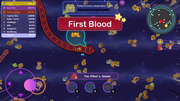 霓虹贪吃蛇neon snake游戏