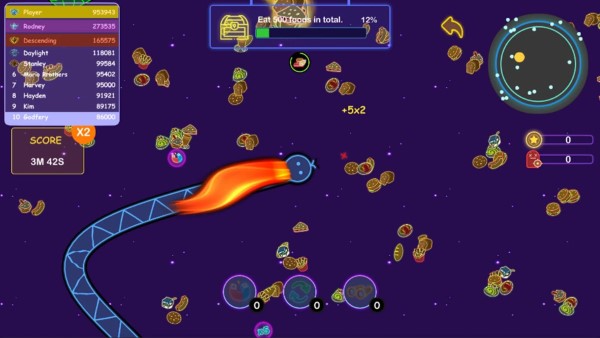 霓虹贪吃蛇neon snake游戏