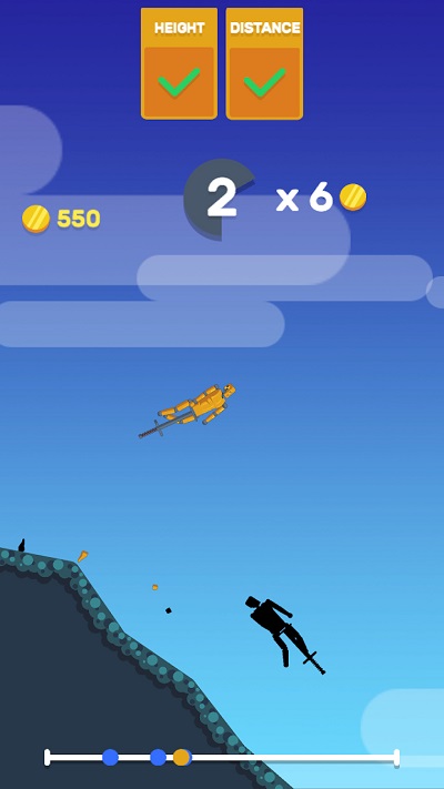 弹跳机器人手机游戏