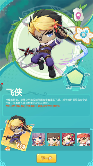 冒险岛联盟的意志职业介绍 冒险岛联盟的意志职业介绍说明