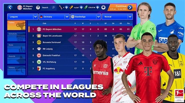 足球经理2025手机版(Soccer Manager 2025)