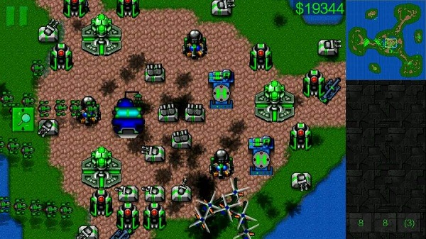 铁锈战争小地图战争版